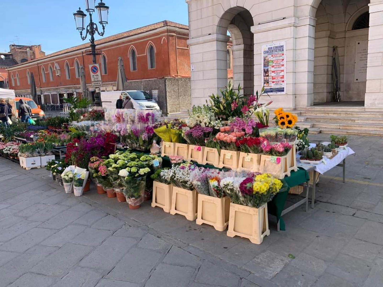 Tutta la citt&agrave; sta per riempirsi di fiori 