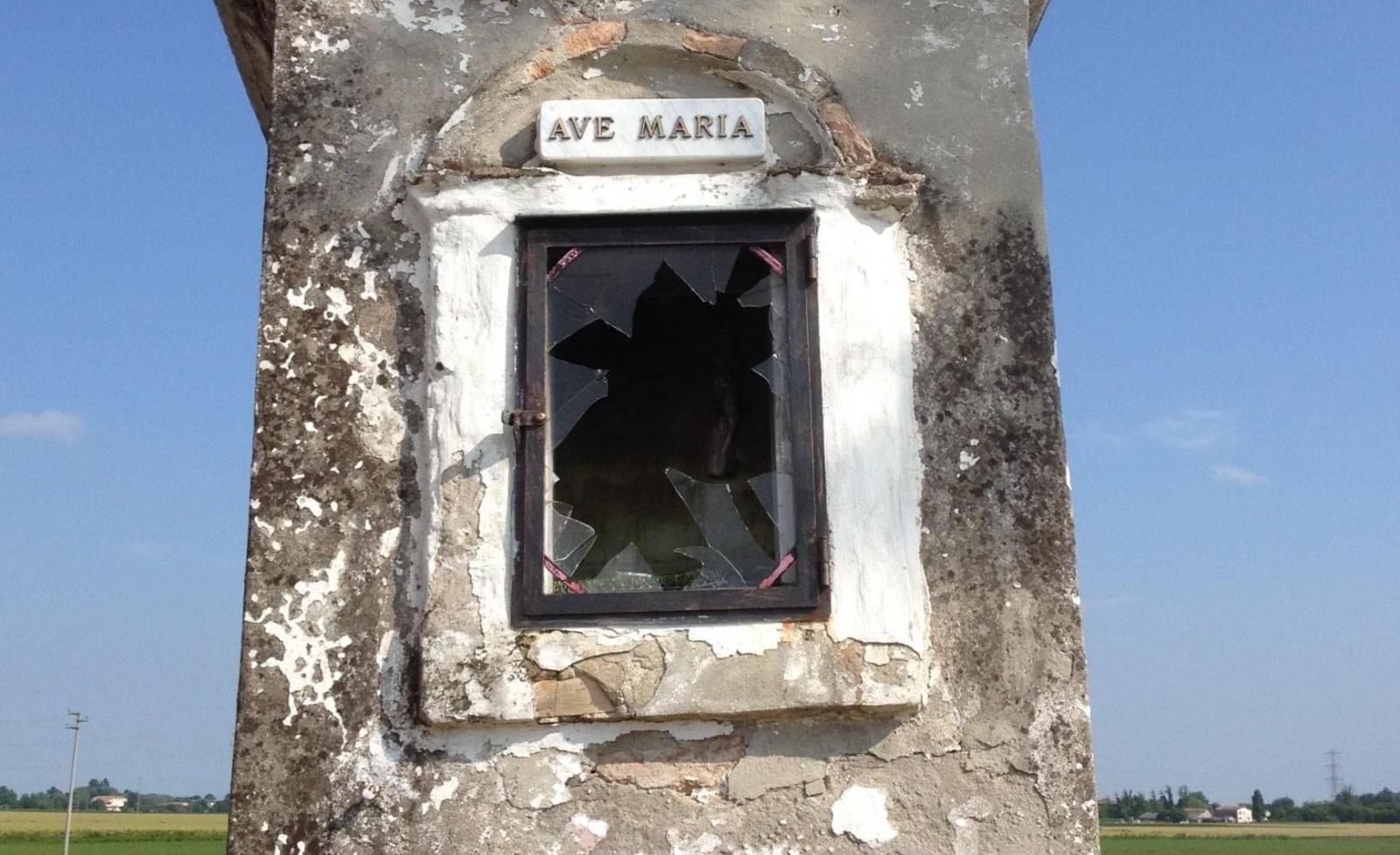 Il capitello della Madonna a Cavarzere 