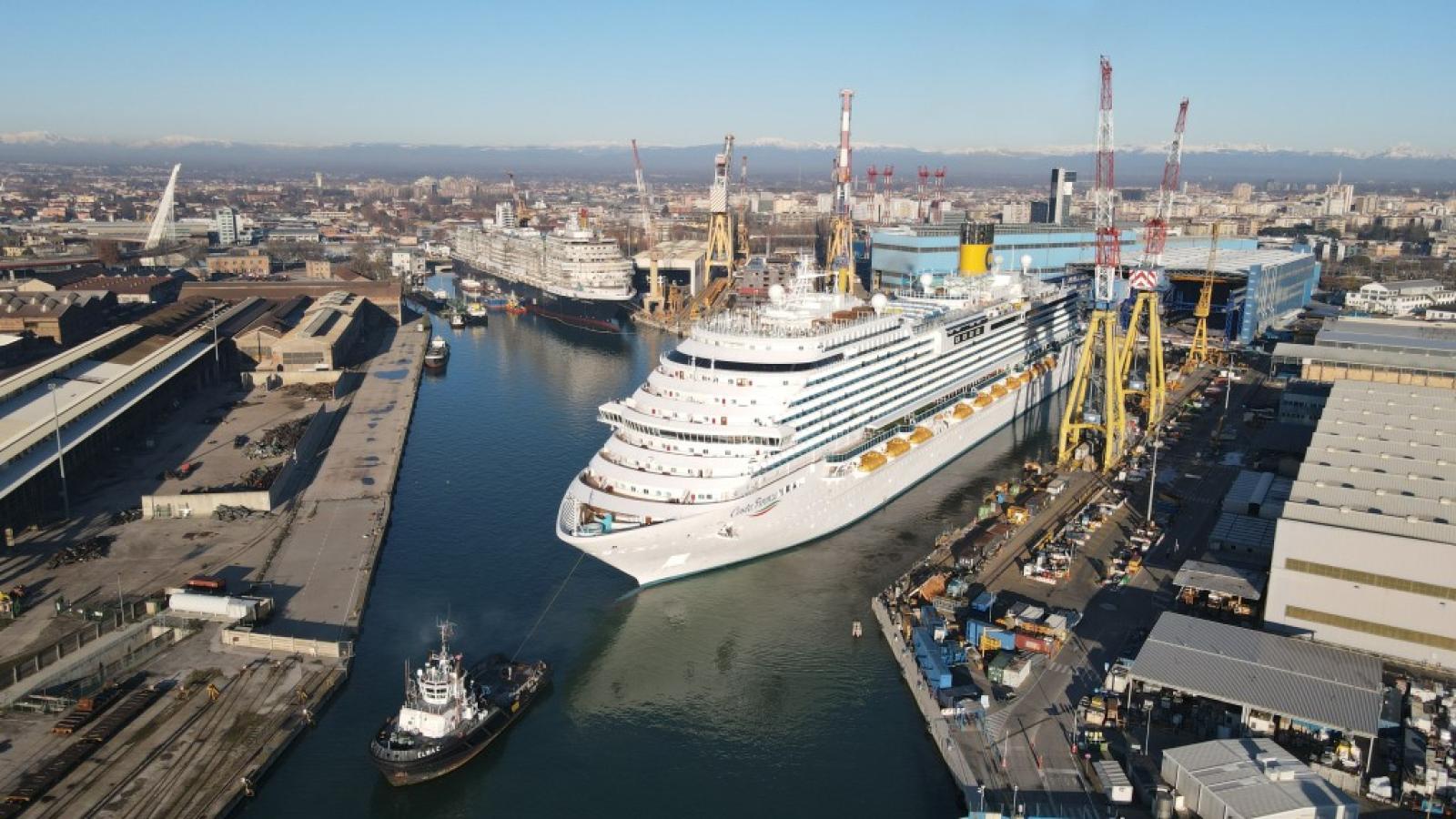 Scalo crocieristico a Chioggia per il Giubileo 2025