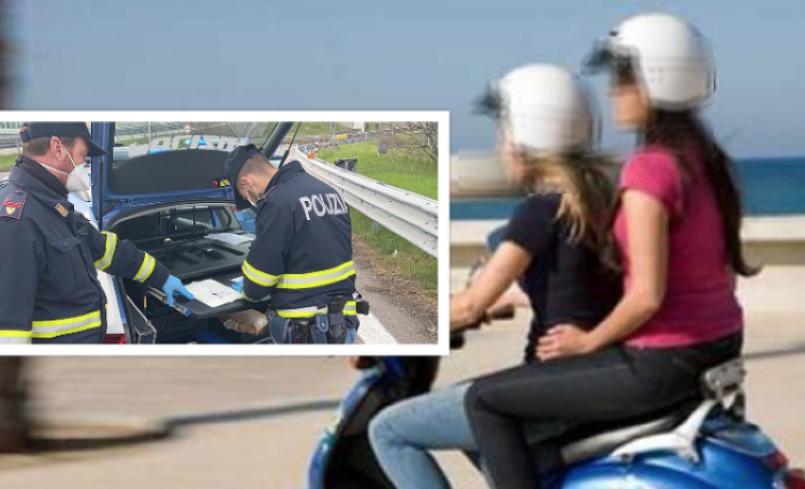 Guida la moto illegale al 100%, paga 6mila euro e addio mezzo