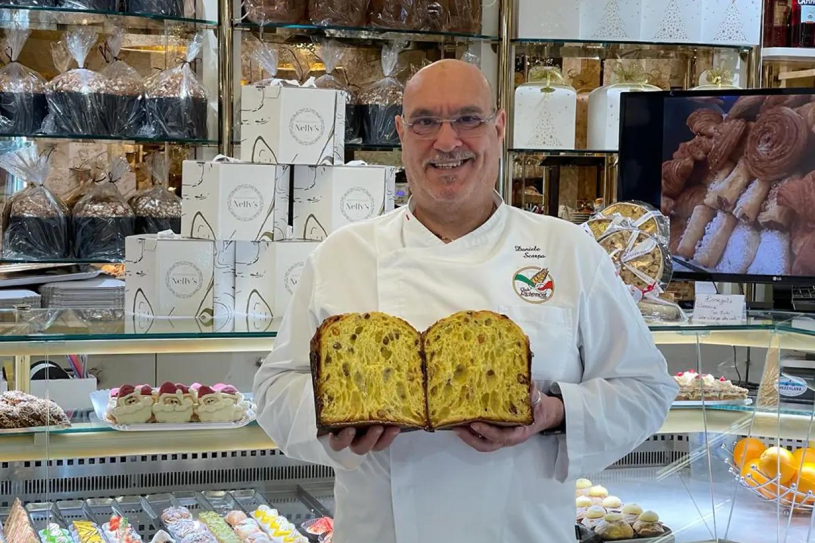Panettone "Milano" di Scarpa, elogio alla bont&agrave;