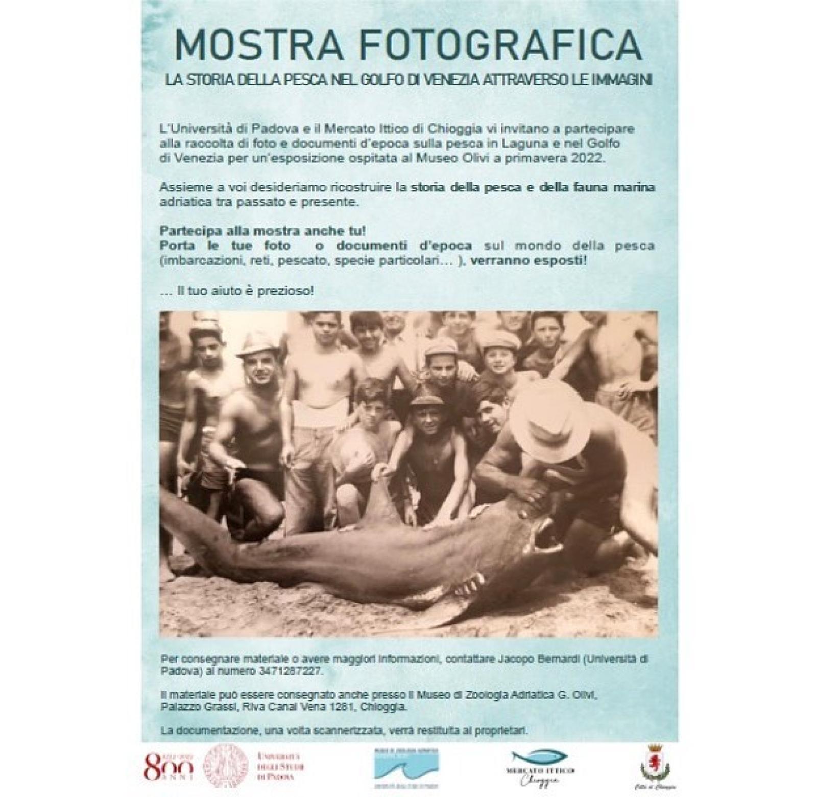 La storia della pesca, una raccolta foto per un mostra