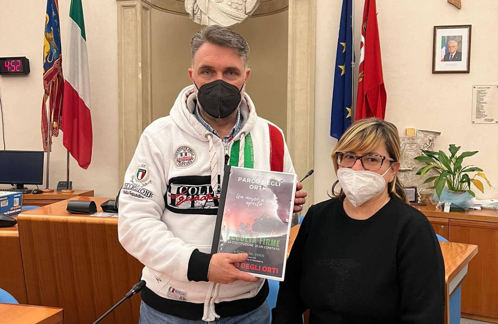 Parco degli Orti, il comitato ricevuto dal sindaco