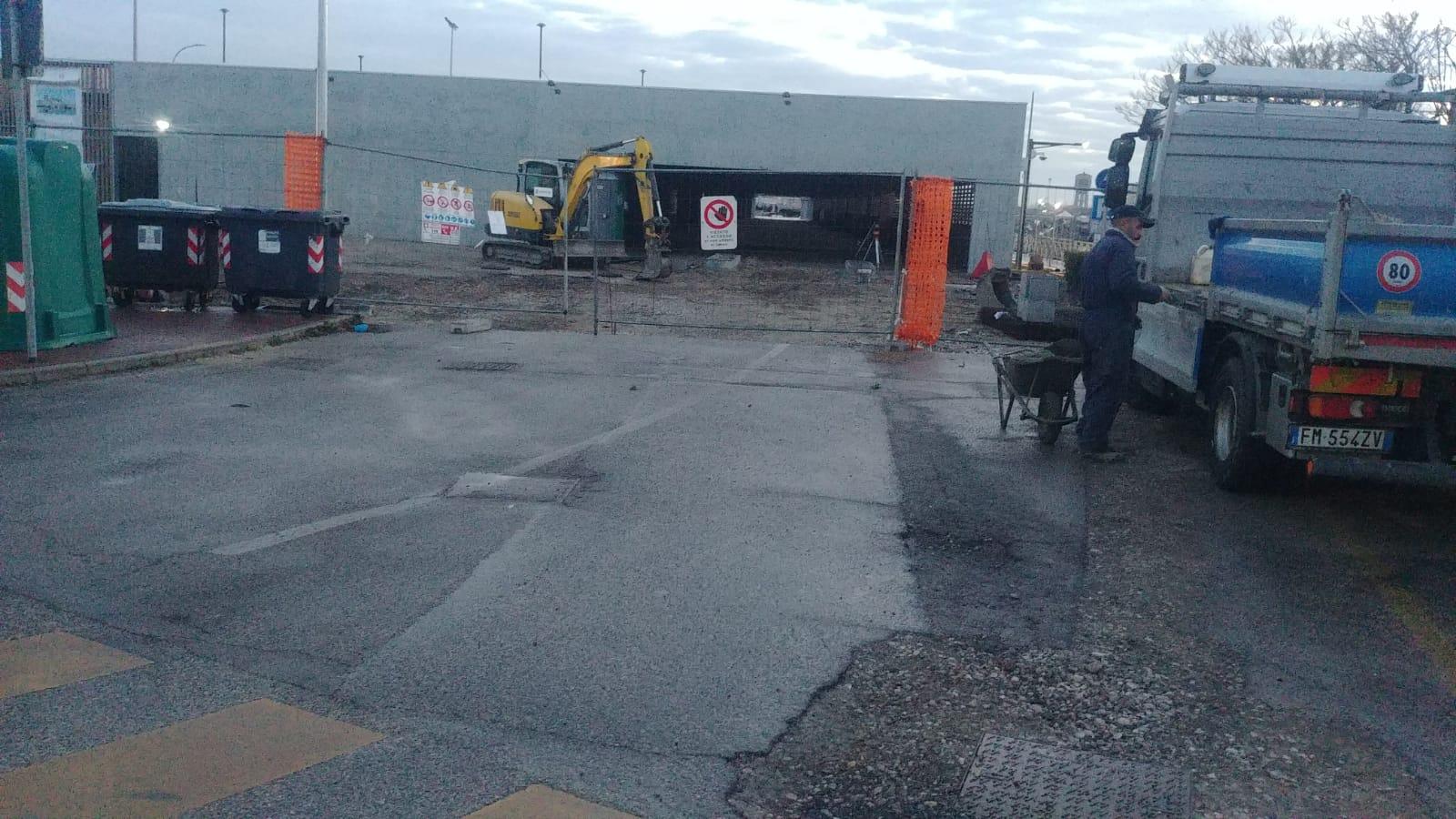 Ripartiti i lavori al parcheggio nell'Isola dell'Unione