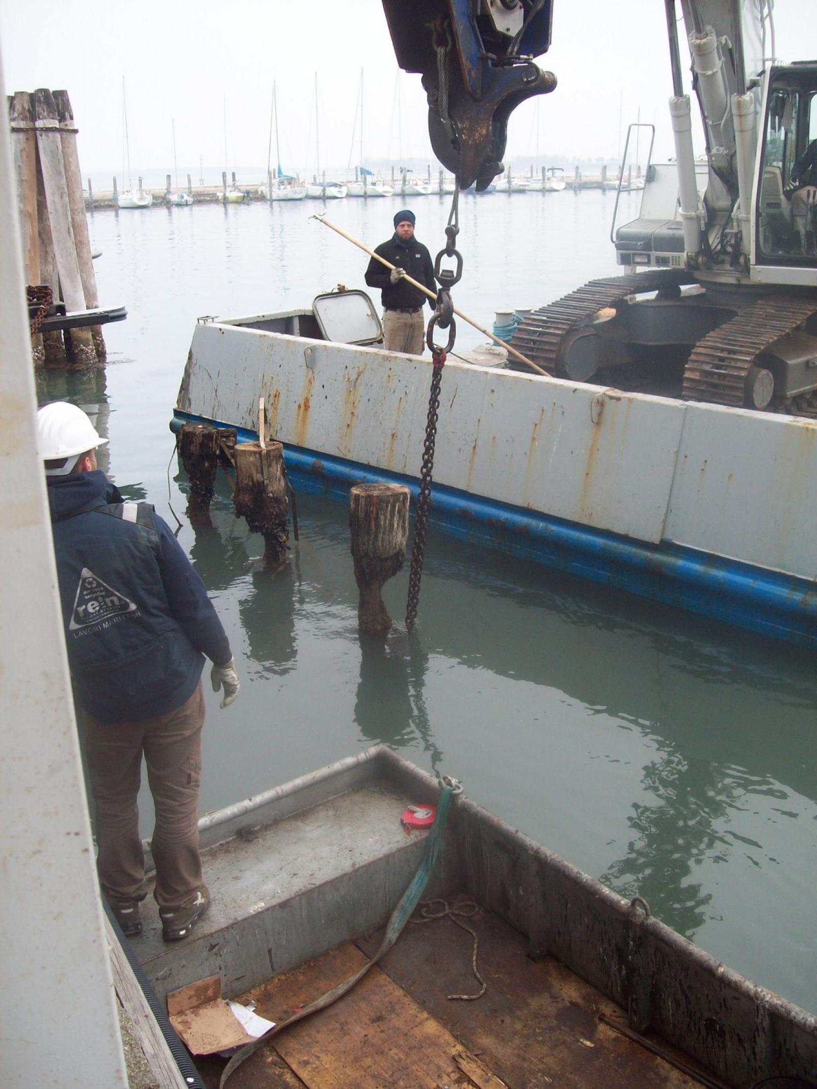 Rimosso il pontile di Vigo, era l&igrave; dal 2007