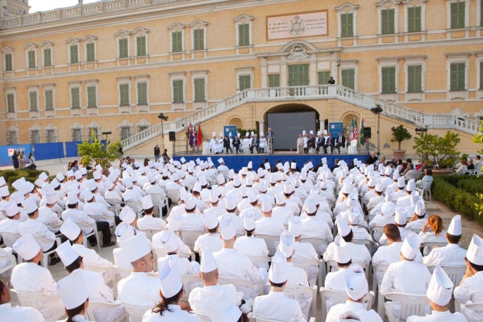 Alma a scuola di cucina a Chioggia