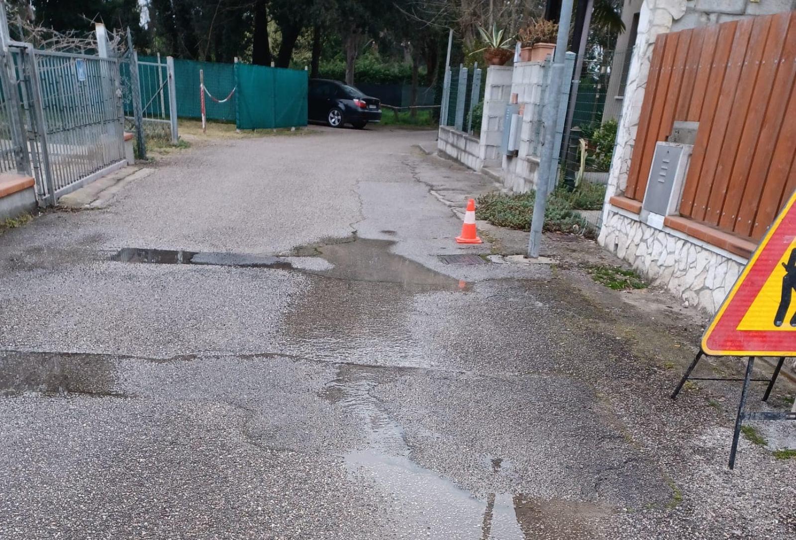 Perdita d'acqua a Sant'Anna, il sindaco chiama Veritas