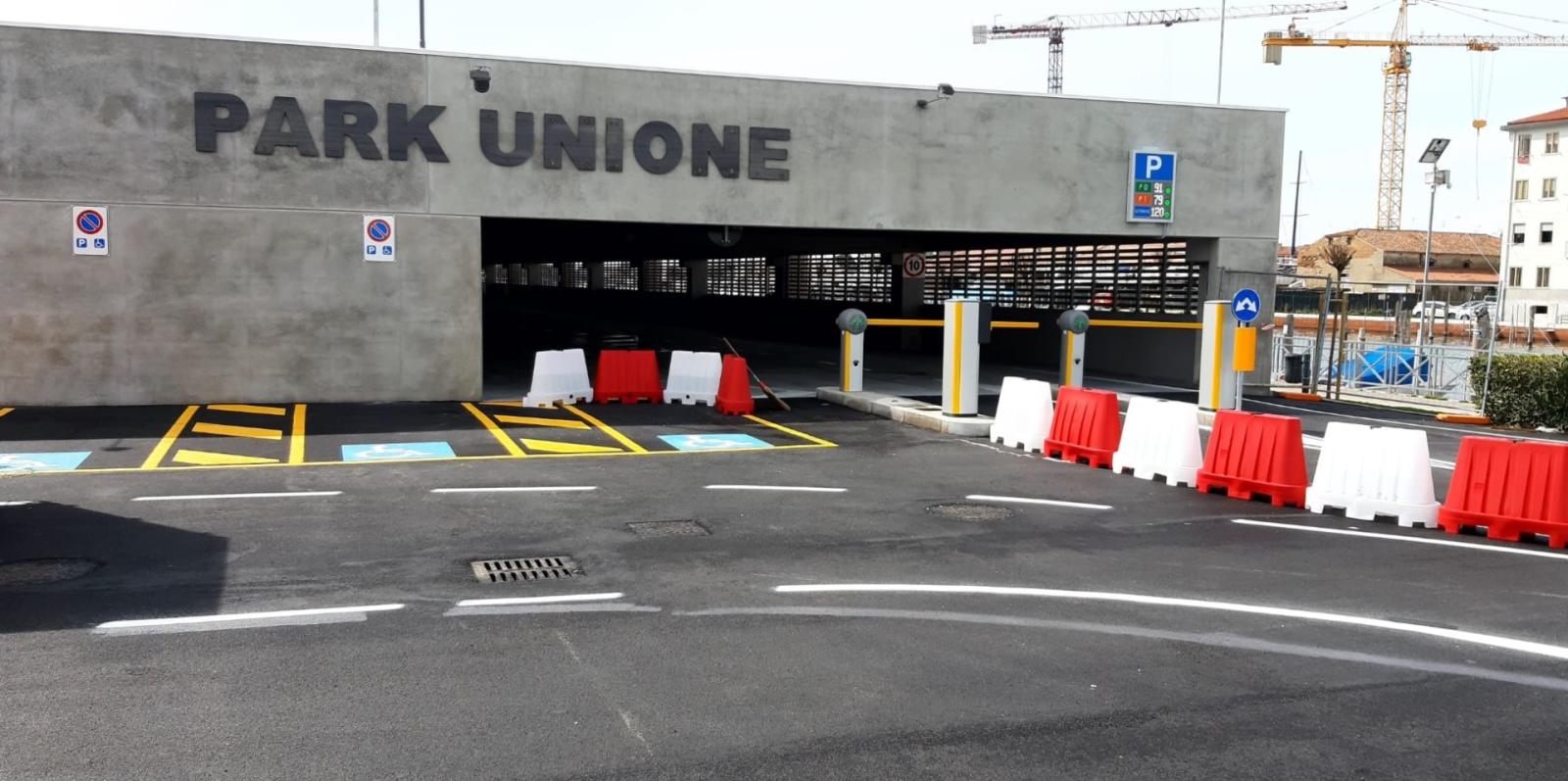 Park Unione aperto da oggi, ora pi&ugrave; parcheggi in centro