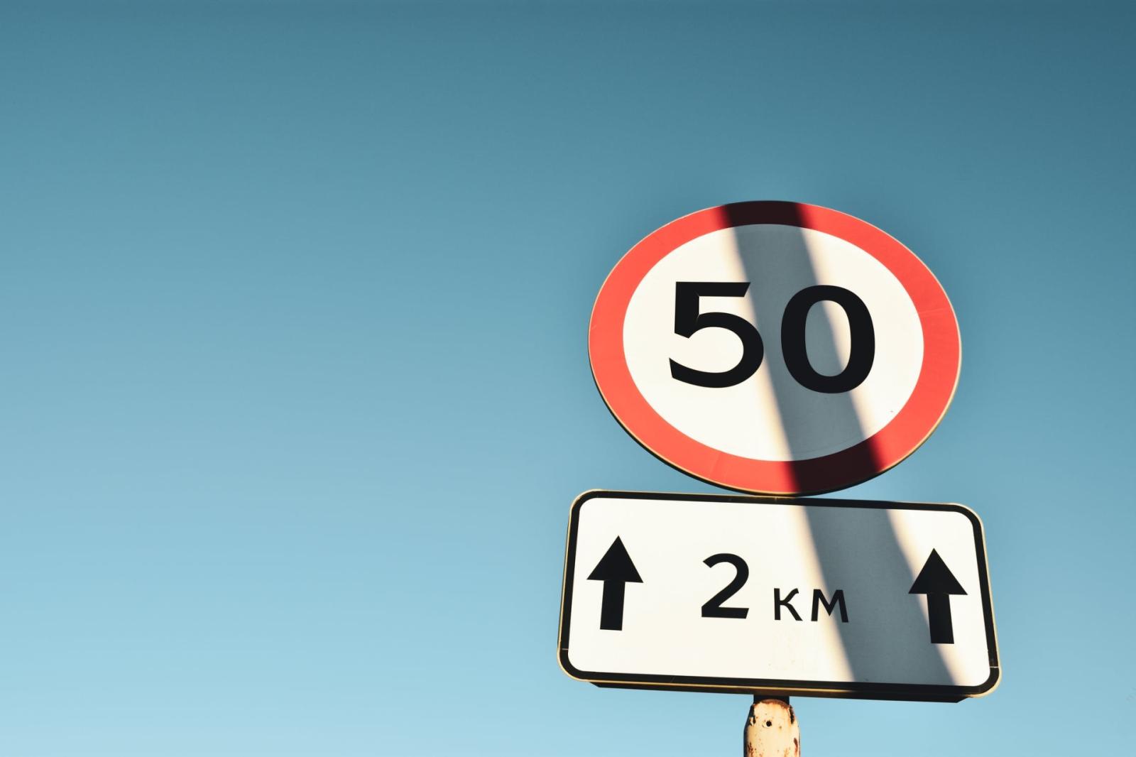 Provinciali, limite di velocit&agrave; dei 50 orari