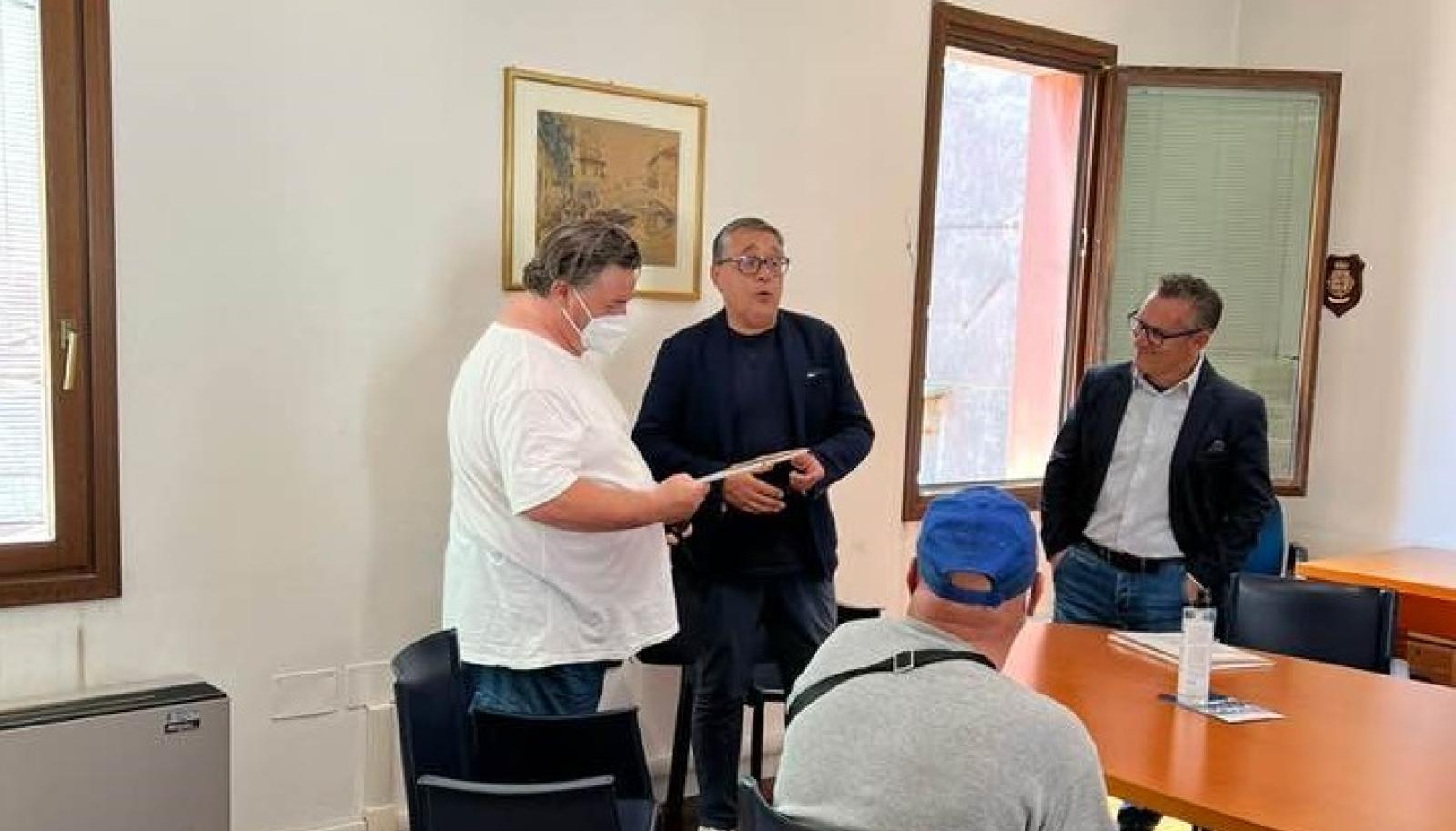 Consegnati 4 alloggi Ater a sette chioggiotti