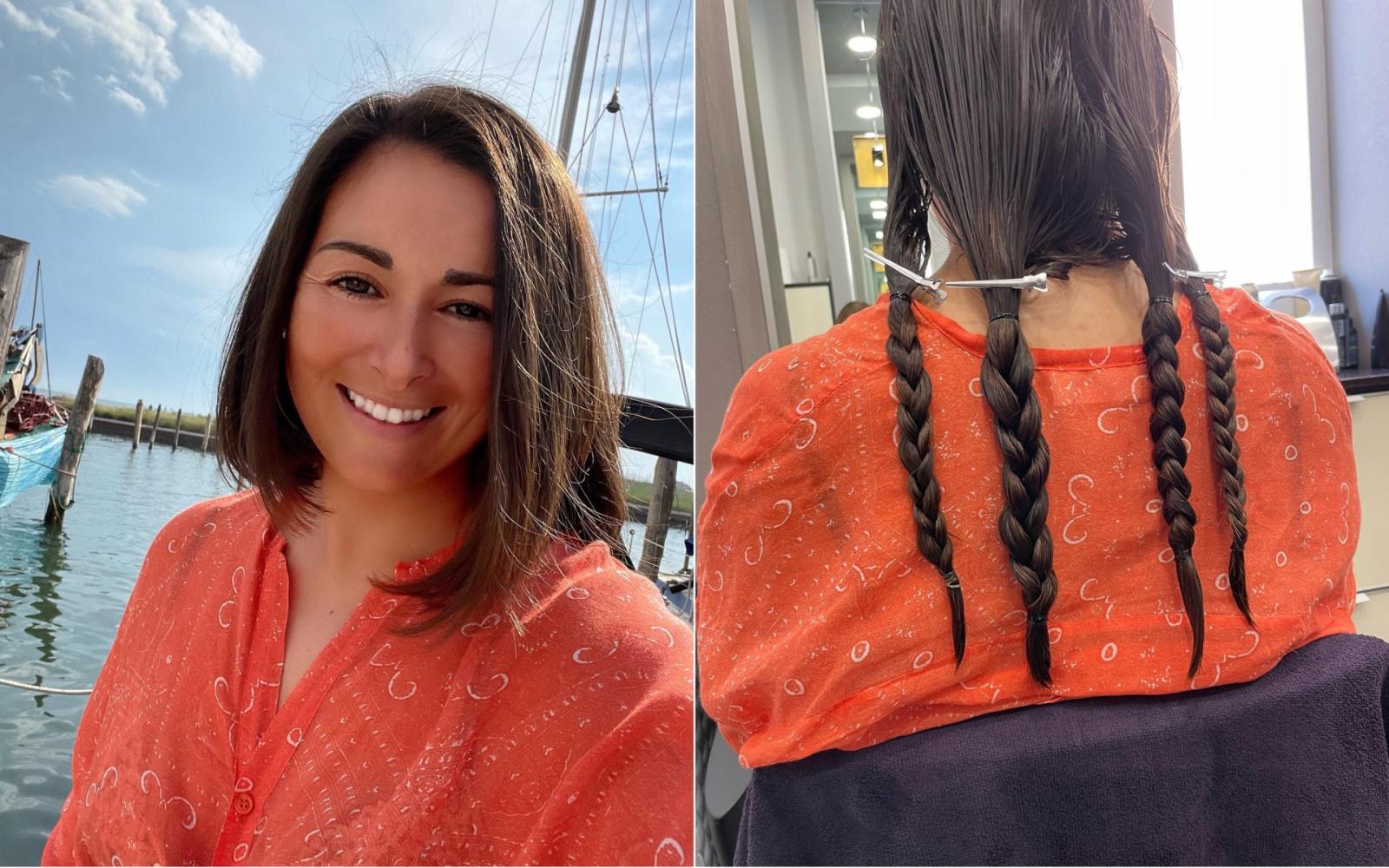 L'olimpionica Zennaro dona i capelli per la solidariet&agrave;