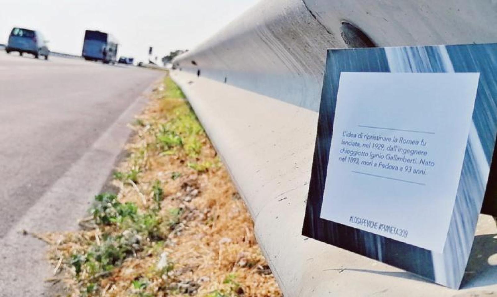 Mostra a cielo aperto in Romea