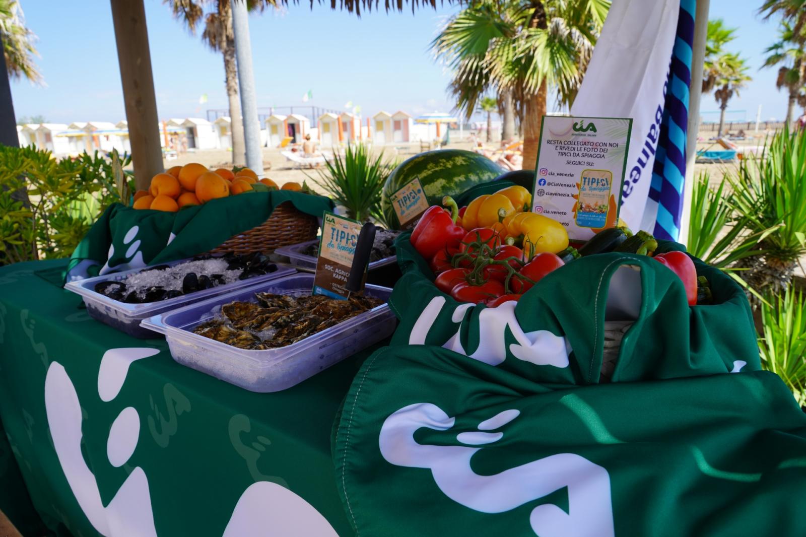 Tipici da spiaggia, enogastronomia veneta sotto l'ombrellone