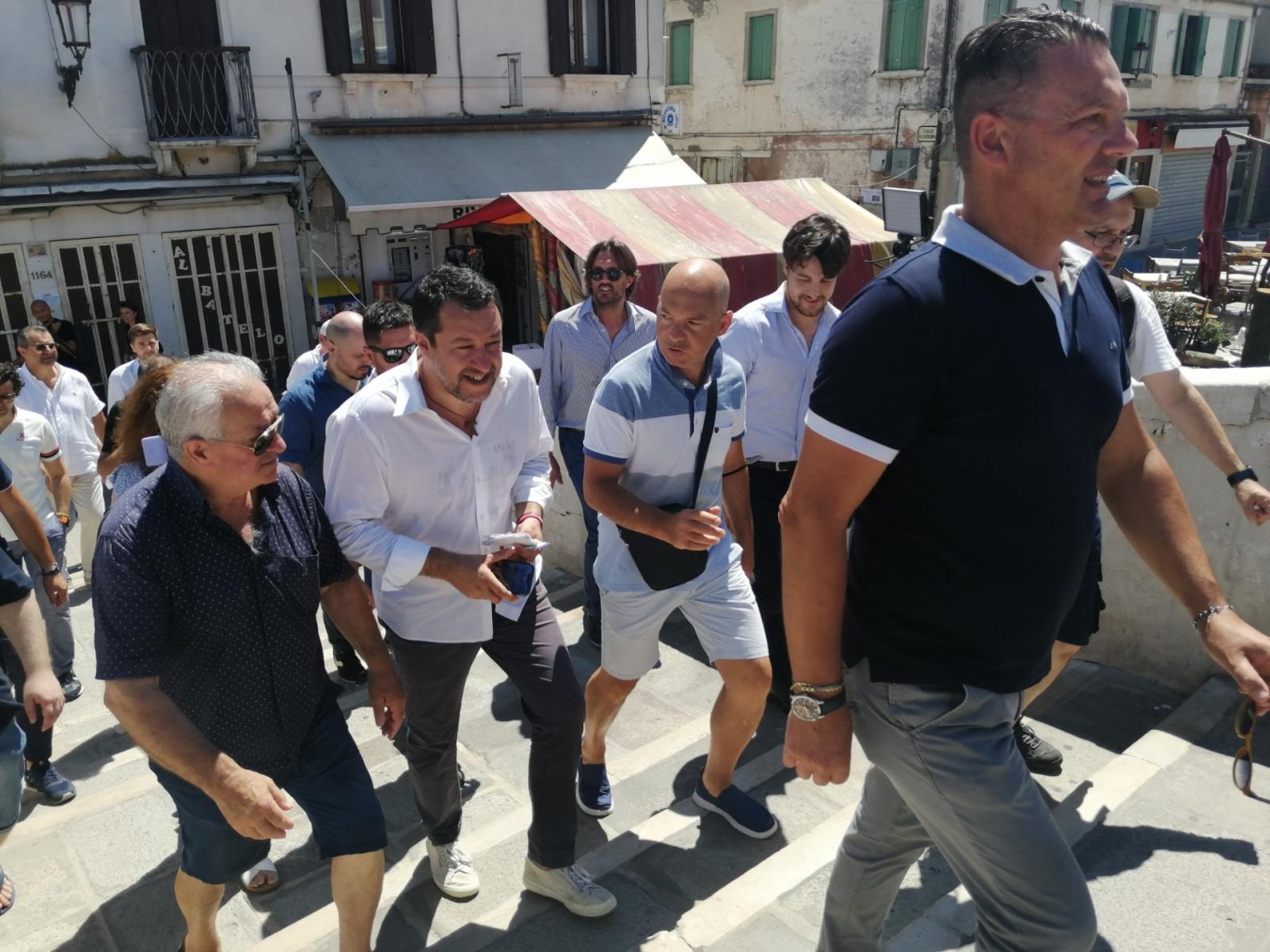 Salvini: &ldquo;Porteremo pi&ugrave; sicurezza in citt&agrave;&rdquo;