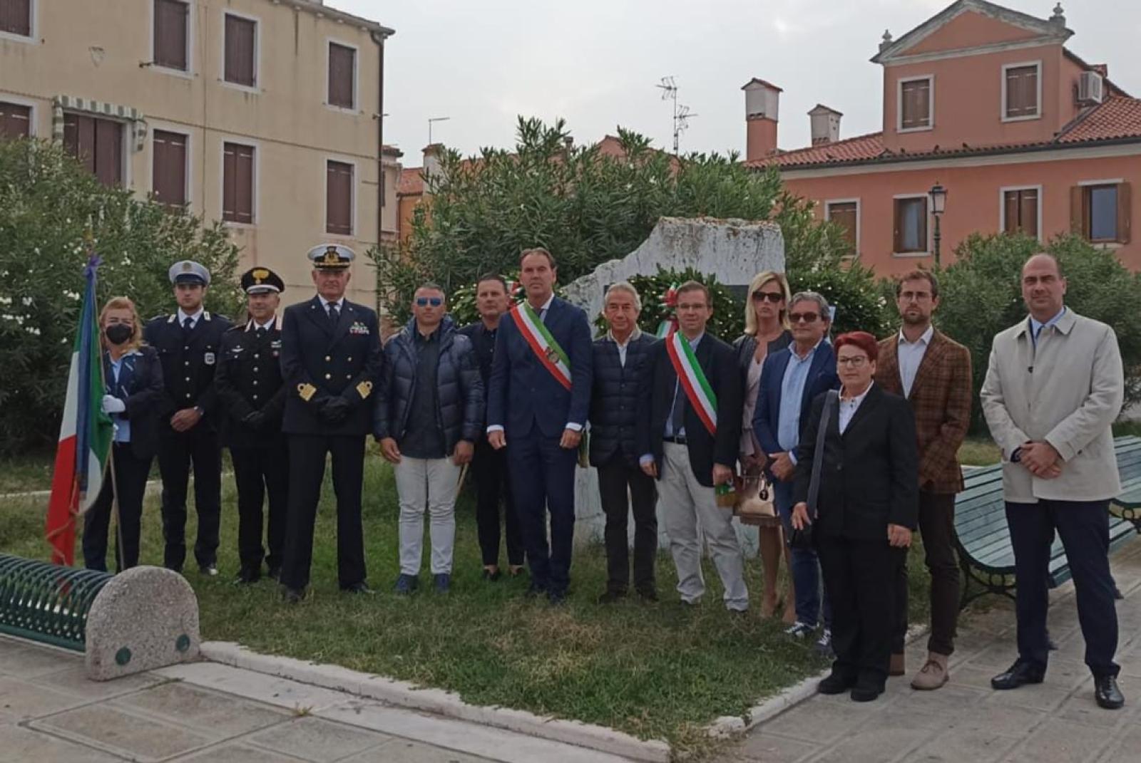 Il ricordo dei morti della motonave "Giudecca"