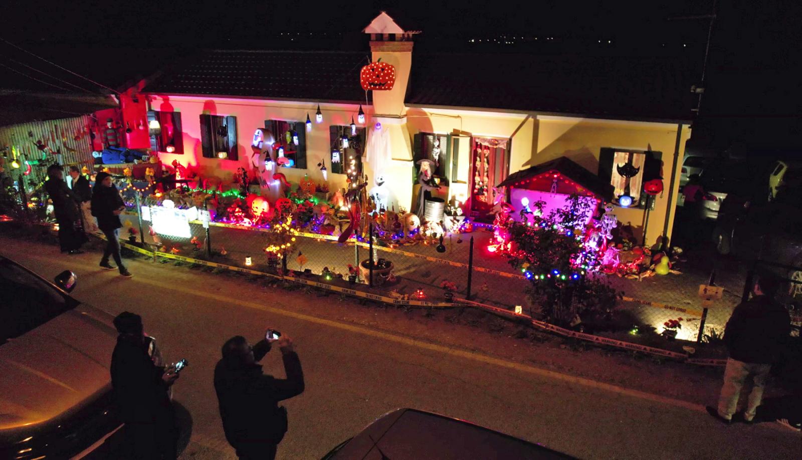Halloween, casa da incubo in via Ca&rsquo; Matte