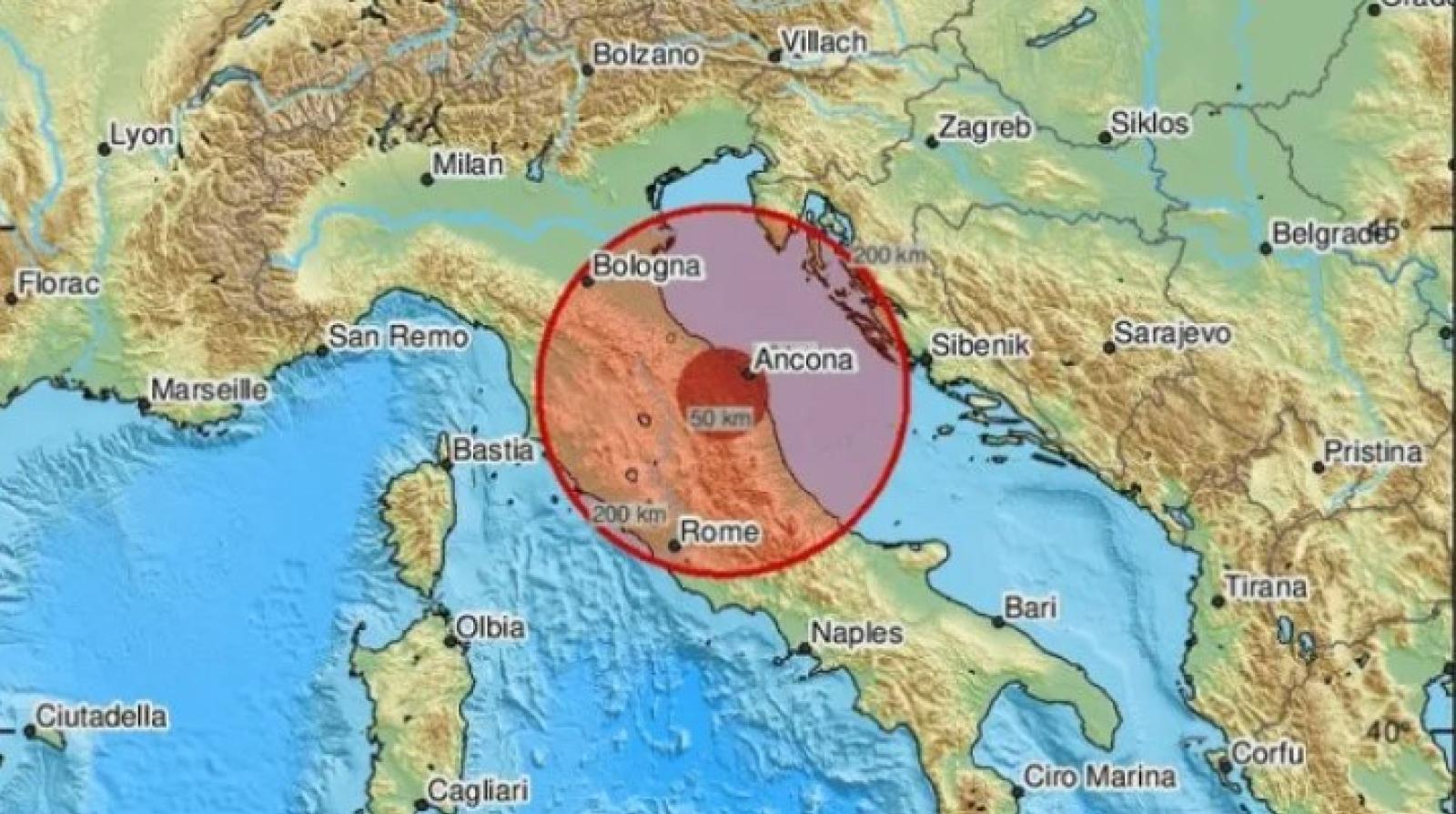 Scossa di terremoto: epicentro vicino al Polesine