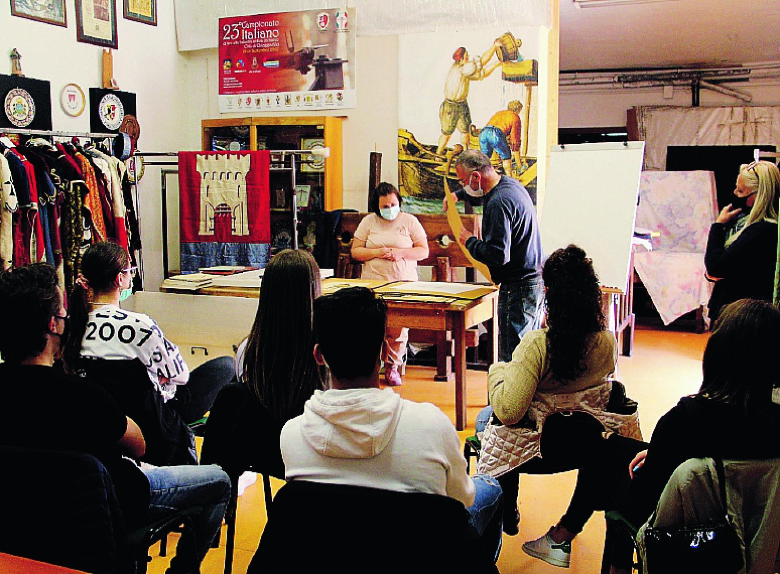 Il Comitato del Palio de La Marciliana torna a scuola