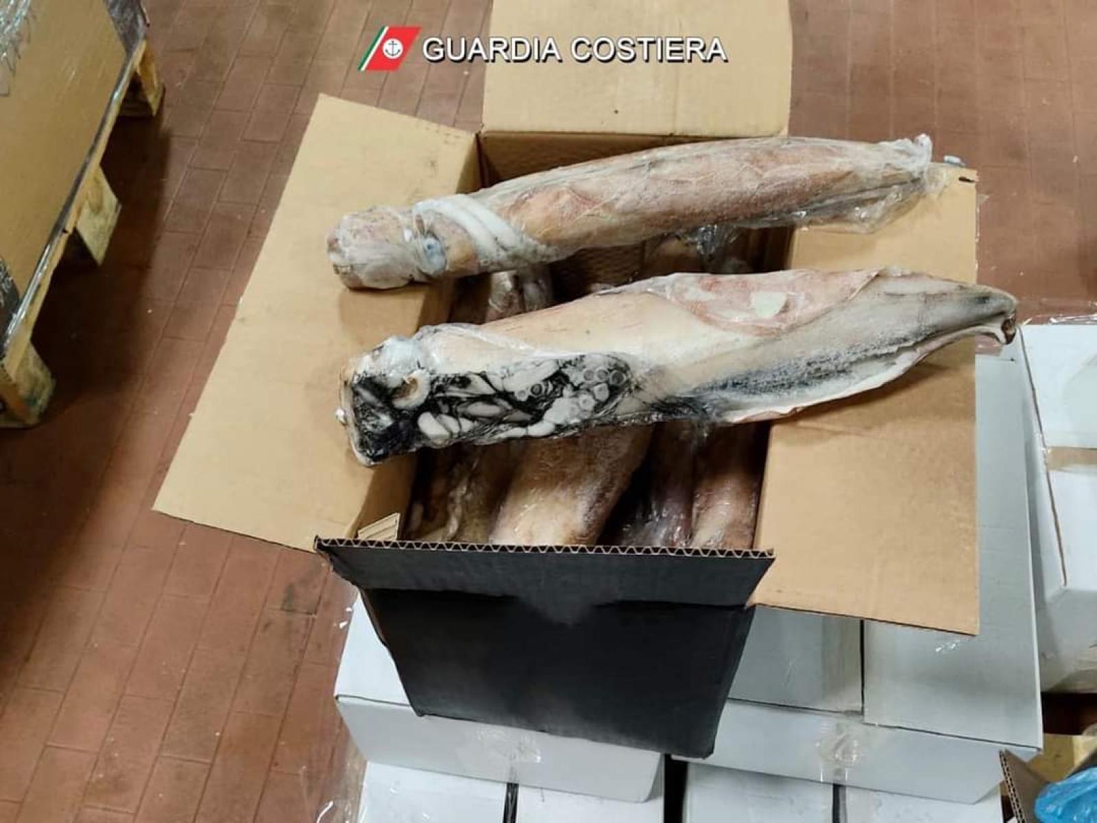 Sequestrati 1.500 chili di pesce surgelato scaduto