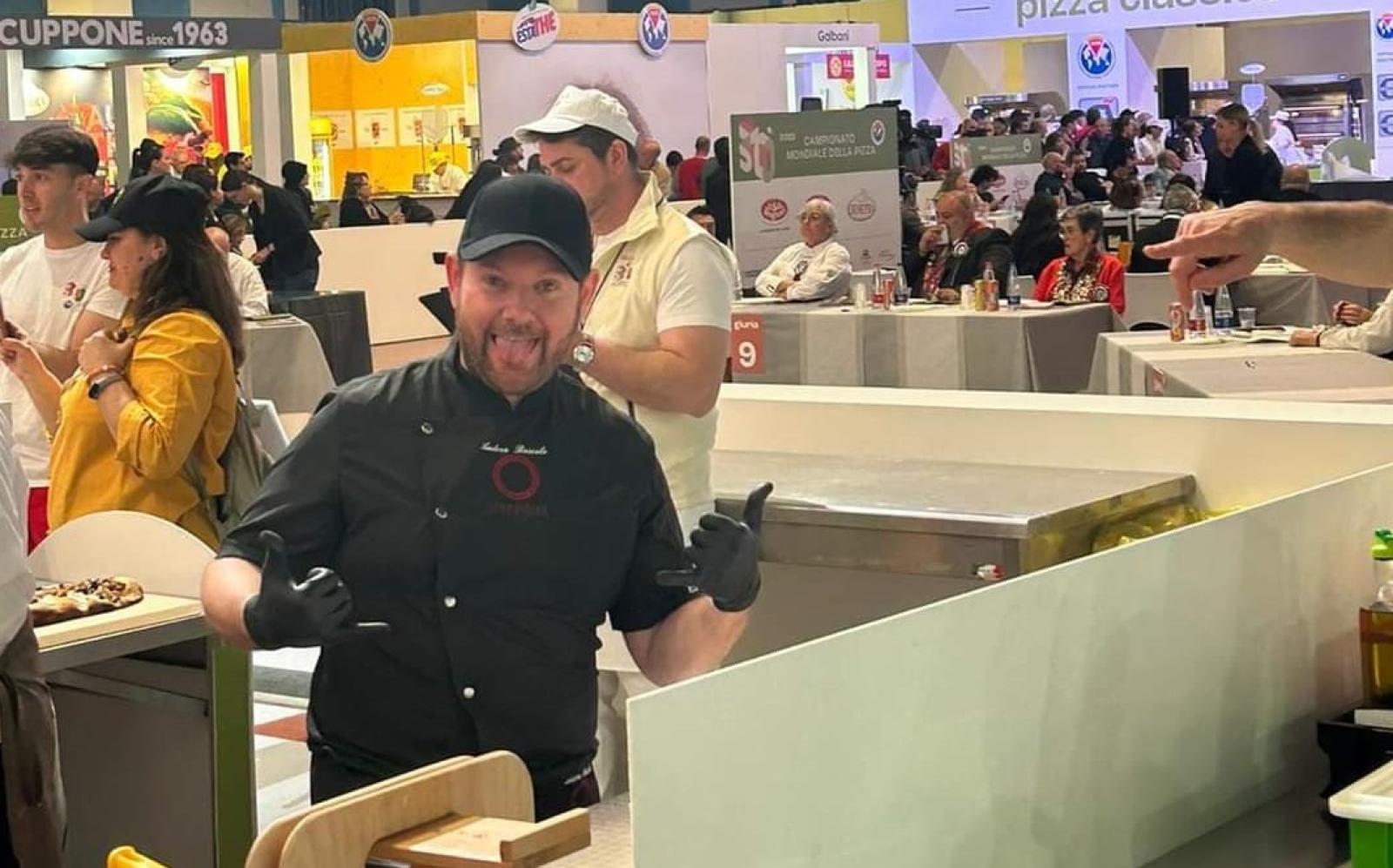 Andrea Boscolo Pizzeria Antichi Sapori vince il premio miglior pizza in pala del mondo