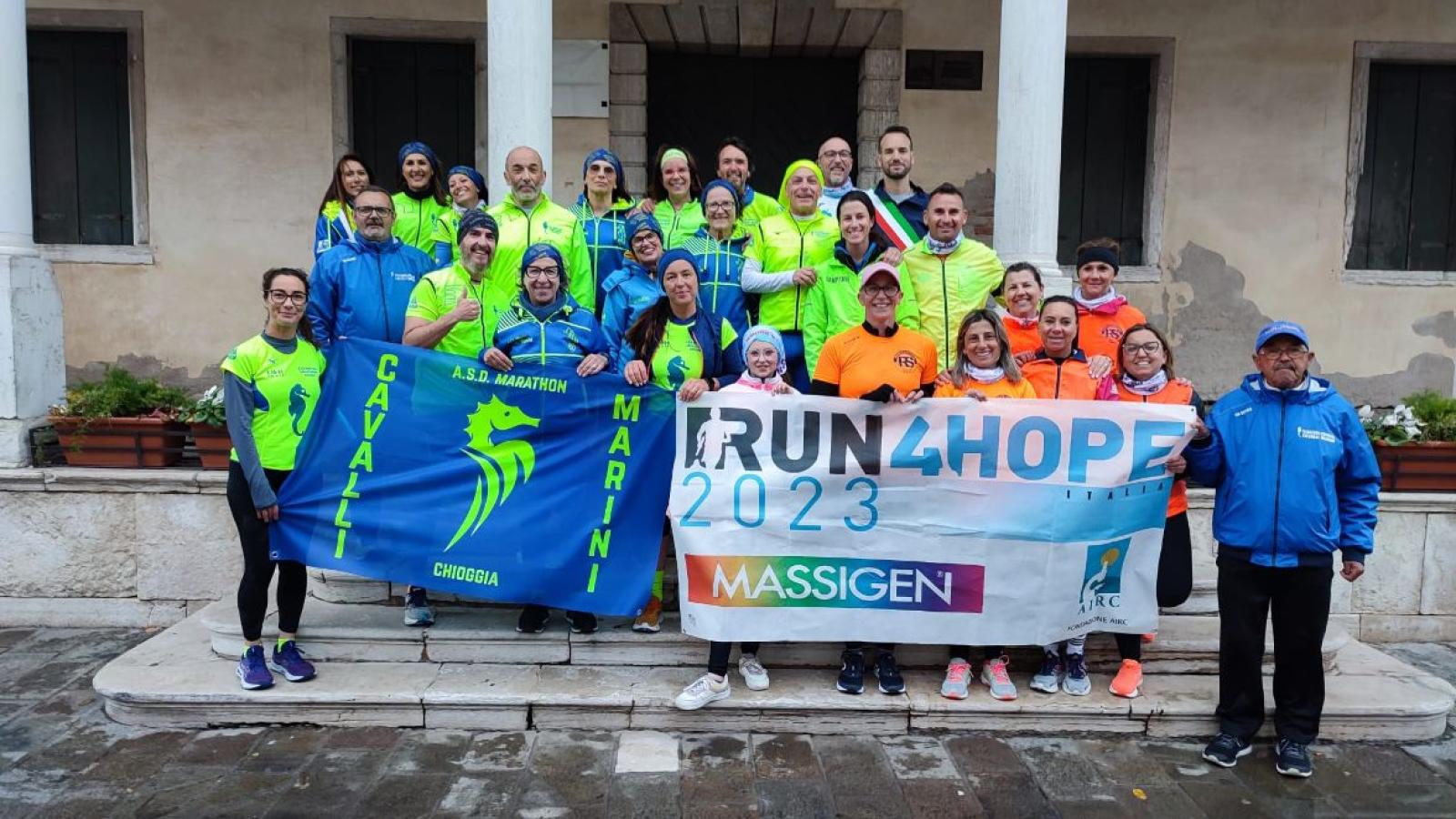I cavalli marini alla Run4Hope