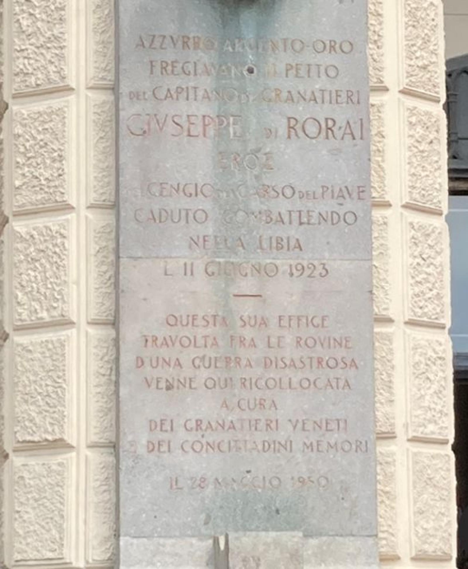 Cavarzere celebra il Capitano di Rorai