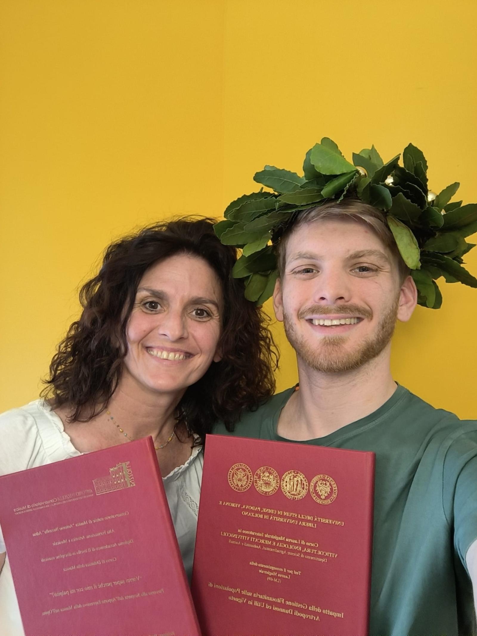 Una (doppia) laurea in famiglia