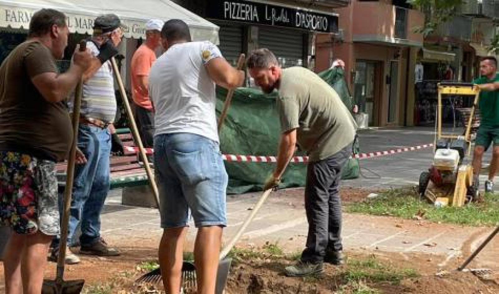 Piantumati gli alberi degli studenti giardinieri