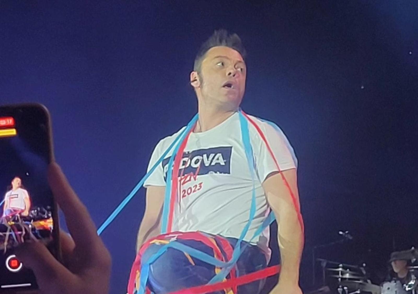 Tiziano Ferro emoziona a Padova:  "I miei nonni di Cavarzere"