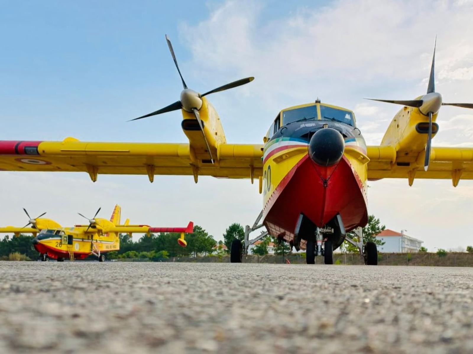 Incendi in Grecia, partono i canadair italiani