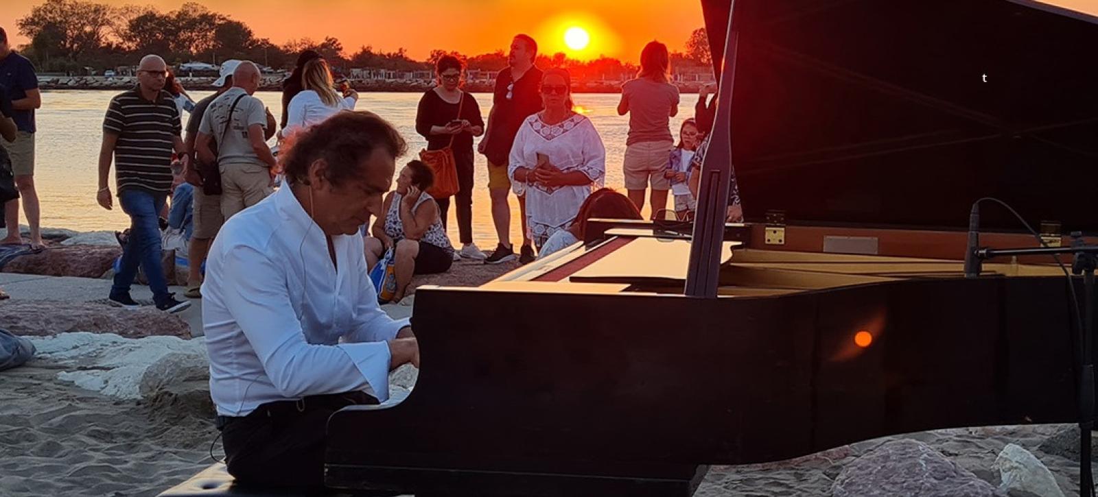 Sottomarina, arriva il concerto di pianoforte all'alba