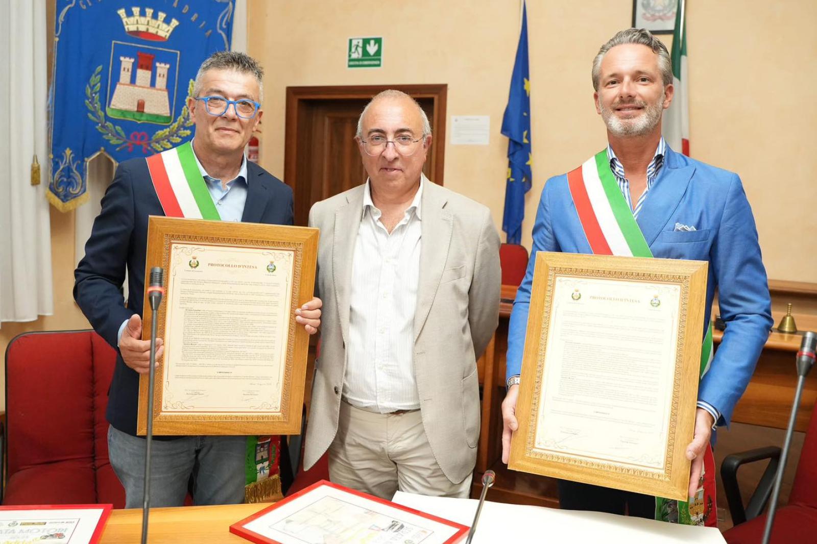 Adria e Cavarzere, il gemellaggio in ricordo dei campioni