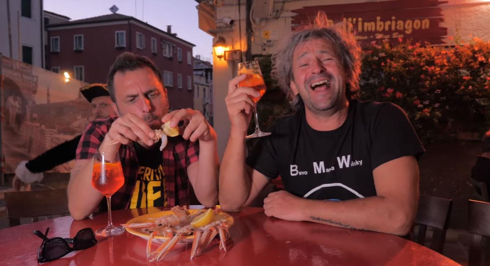 I bacari di riva Vena nel video &lsquo;Goti in tour&rsquo; 