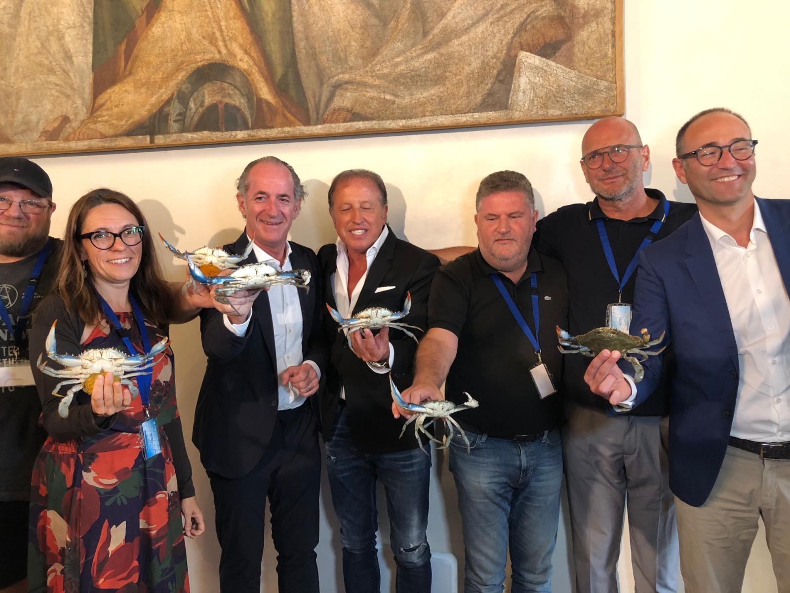 Il granchio blu nemico dei pescatori in conferenza a Venezia