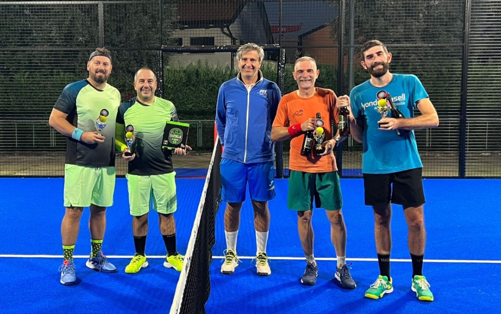 Padel, i cavarzerani sfiorano il colpaccio