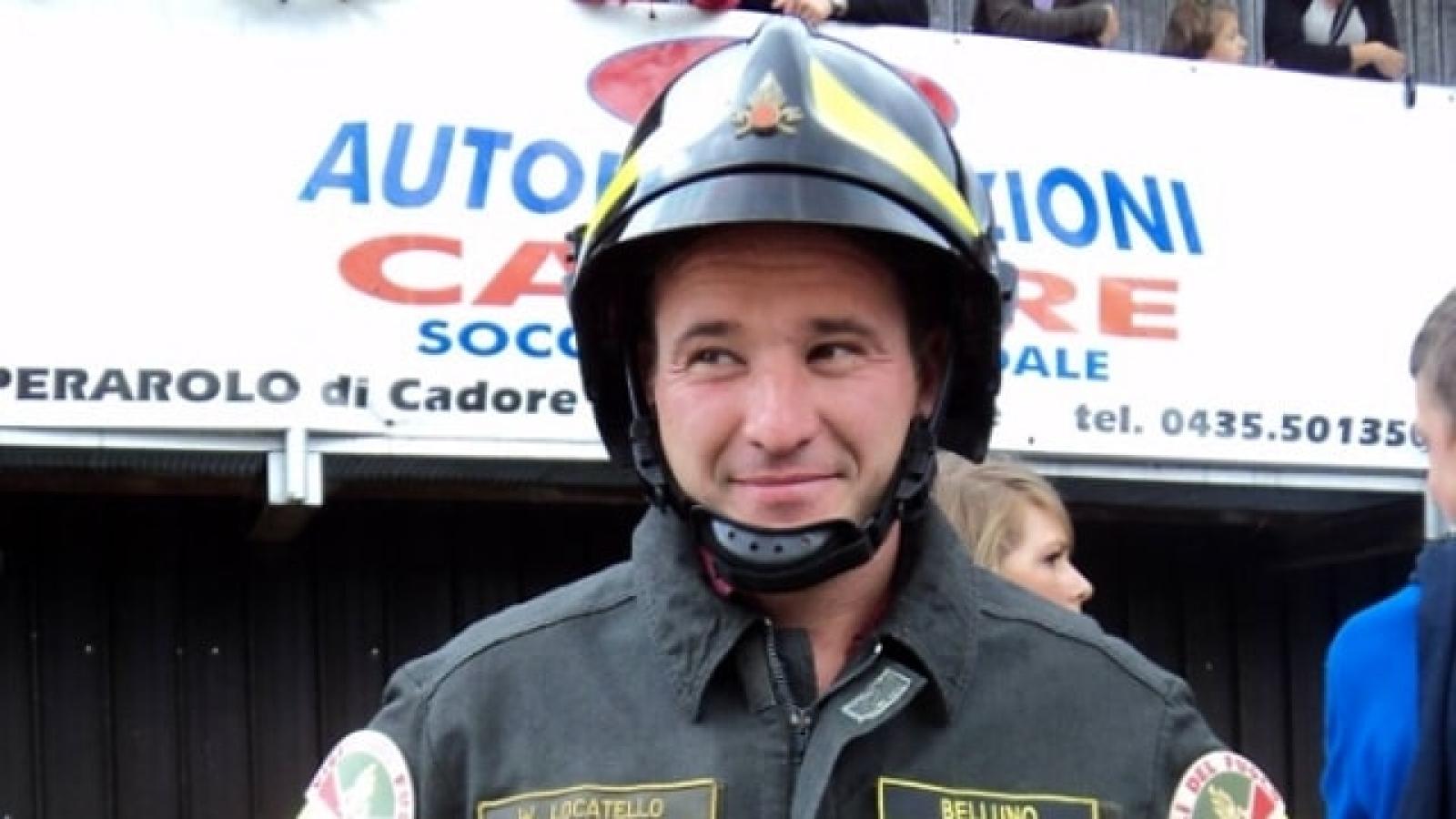 Disperso il pompiere Walter, l'angoscia dei colleghi