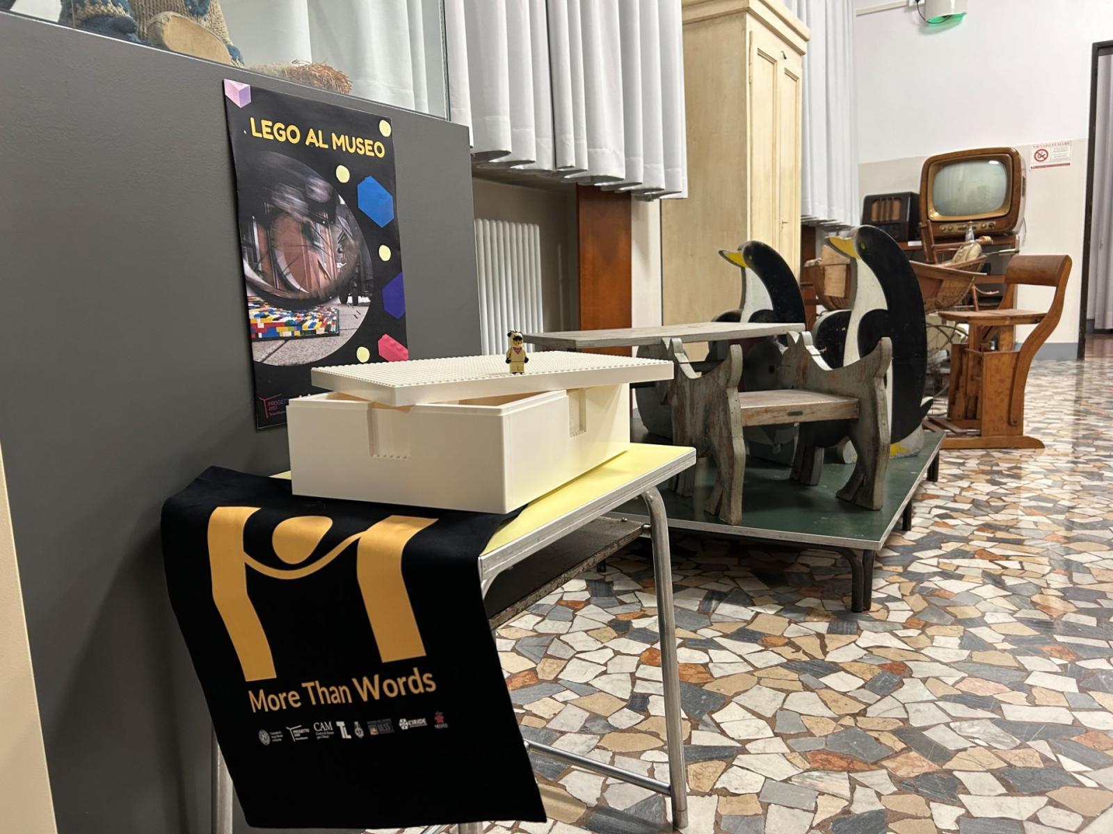 Lego al museo per superare le barriere