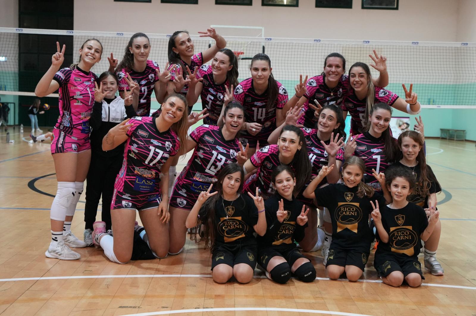  VLC Rom Plastica trionfa su Volley Noventa
