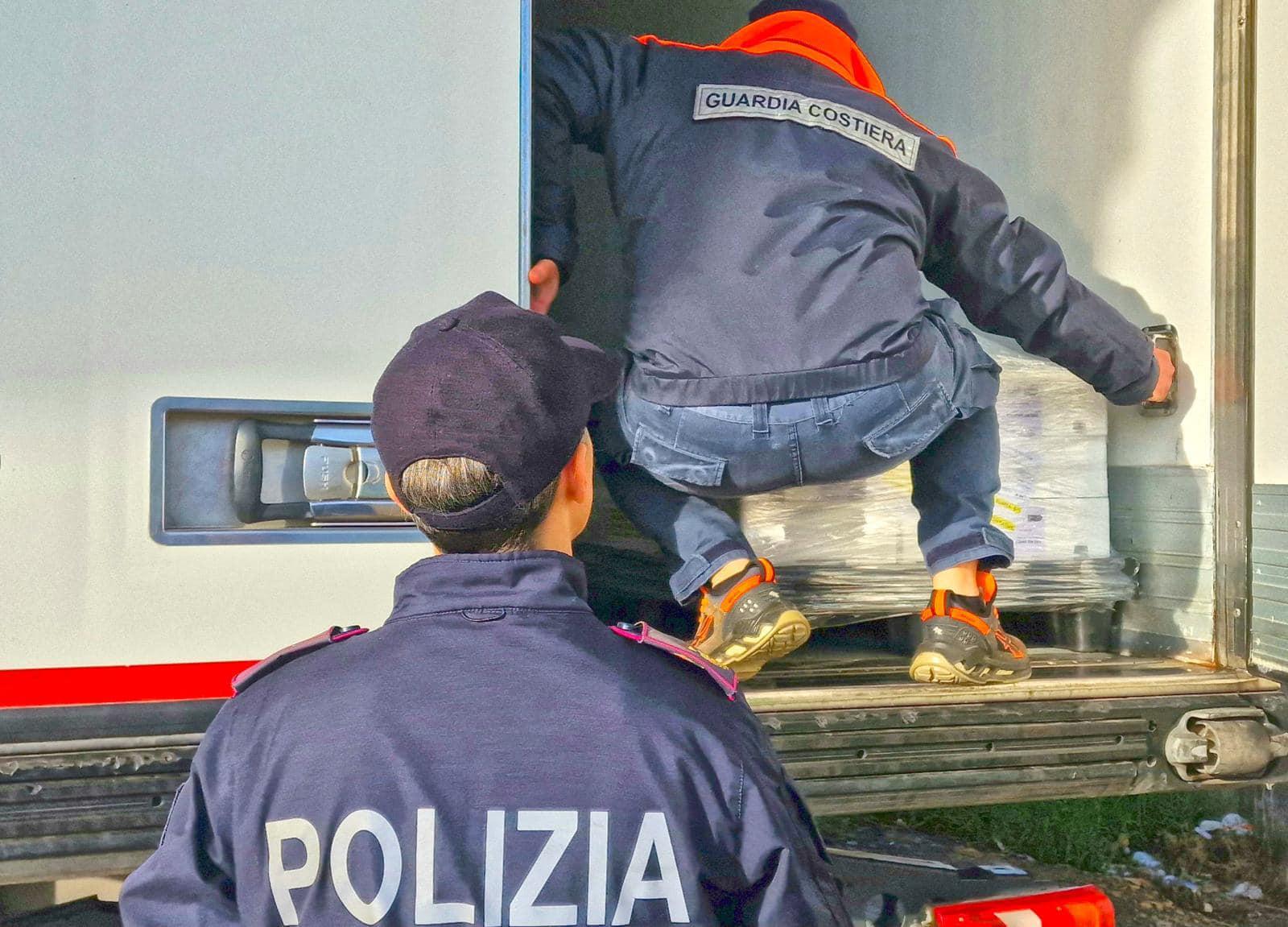 Pesca illegale a Chioggia: sequestrati 400 chili di pesce non tracciabile