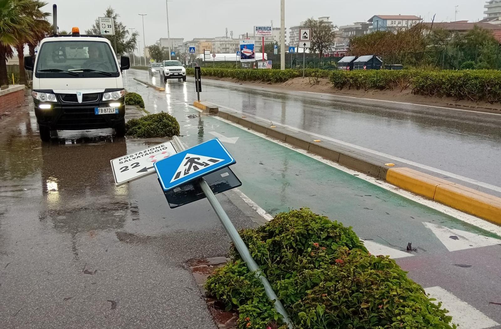 Il maltempo flagella il territorio 