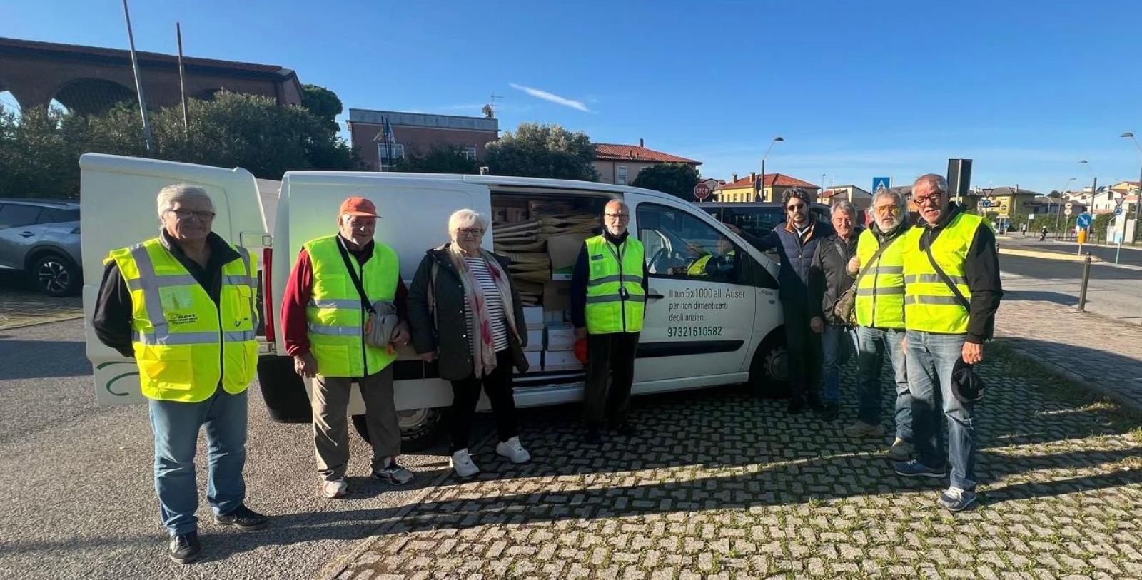 Auser in campo per l'Emilia-Romagna