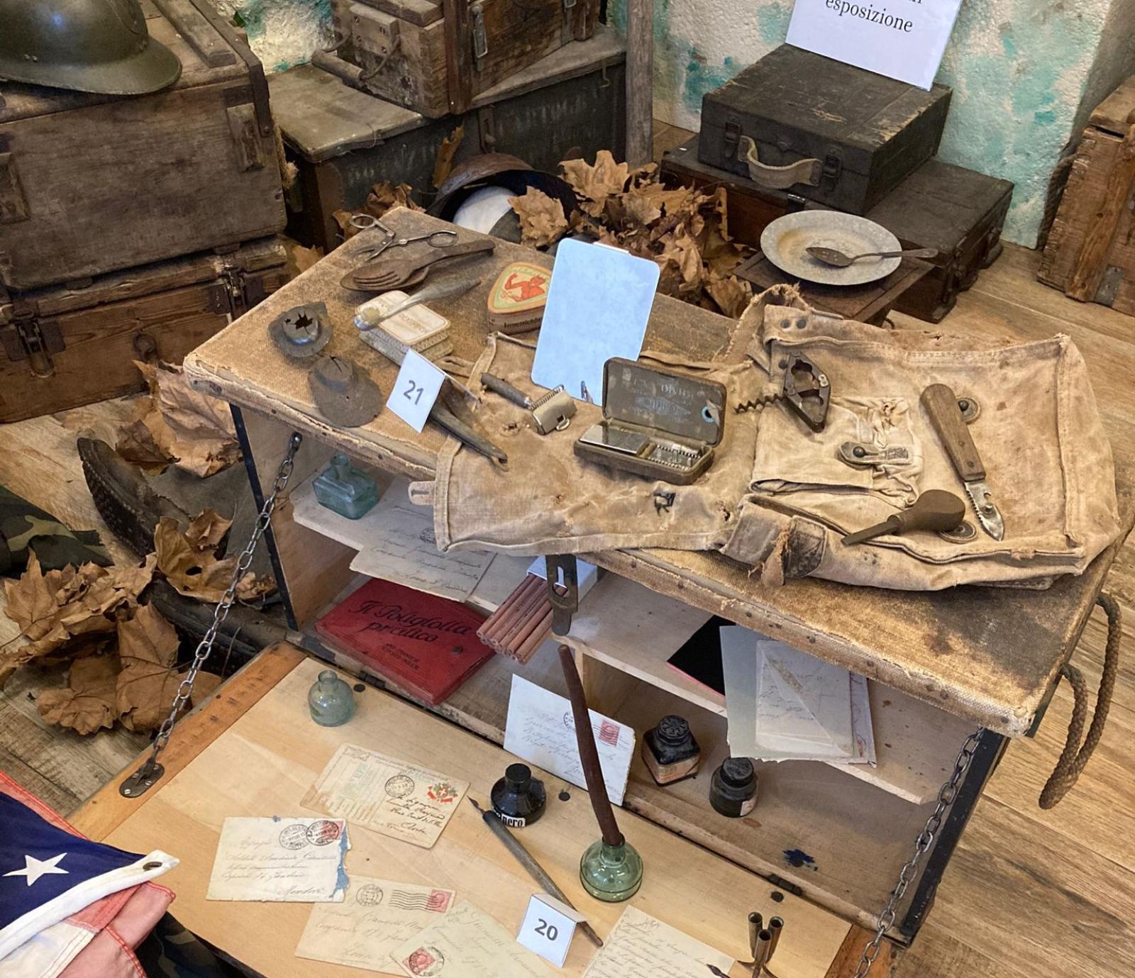 Una trincea nel cuore del paese