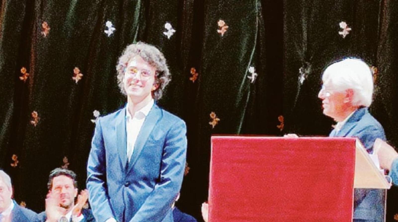 A 22 anni il premio Venezia