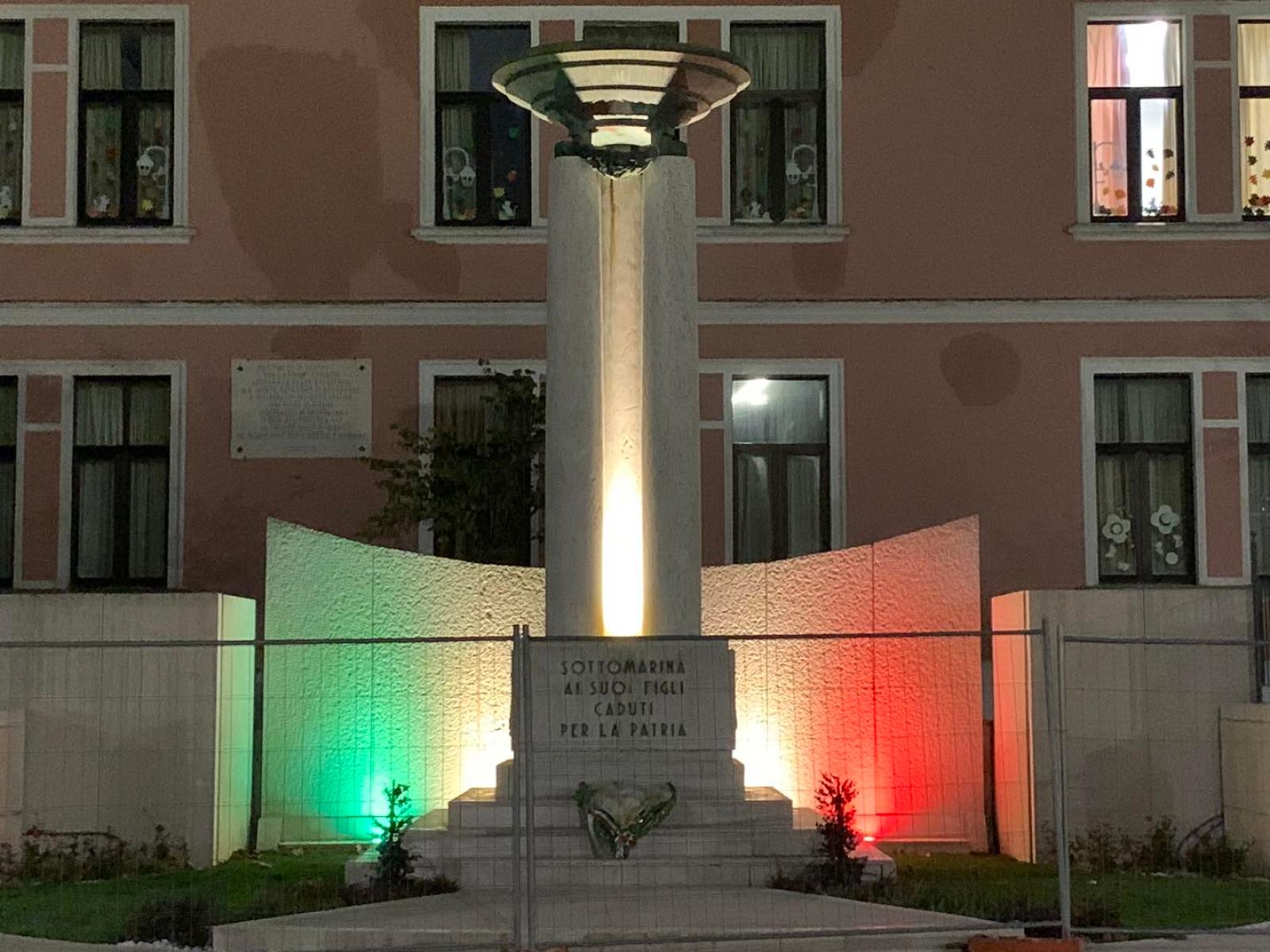 La fontana diventa uno spazio verde