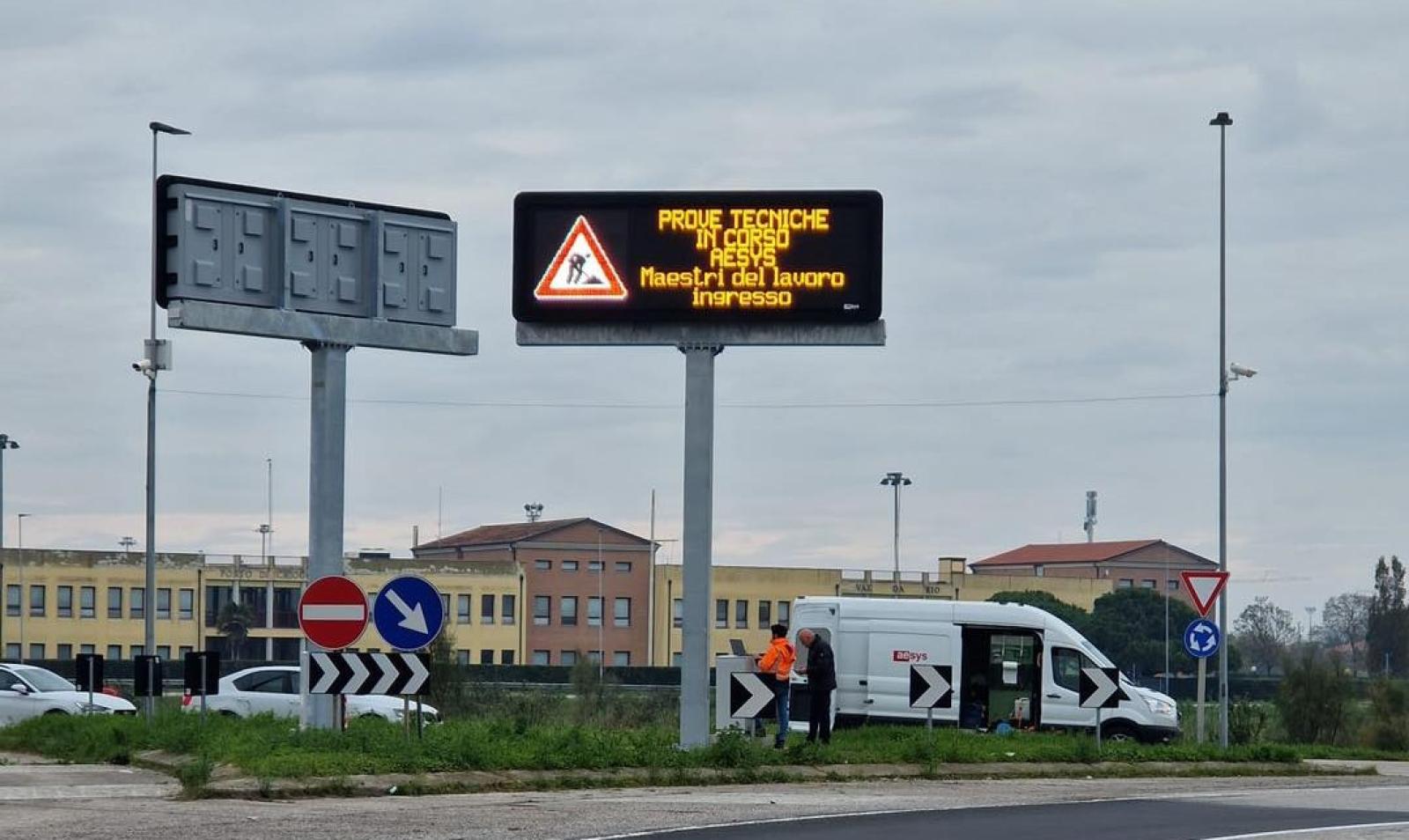 Arrivano i pannelli informativi