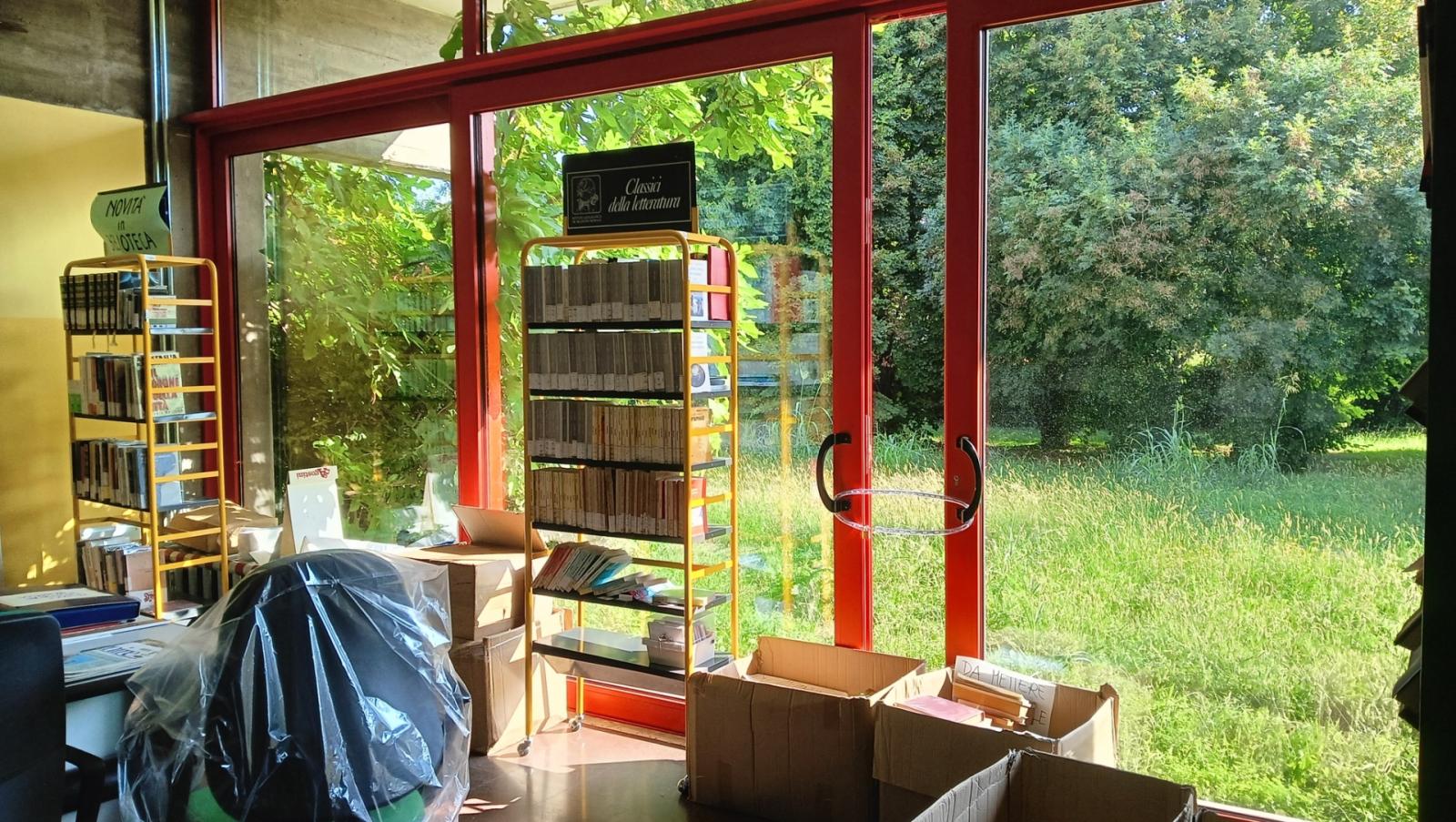 La biblioteca rimane chiusa