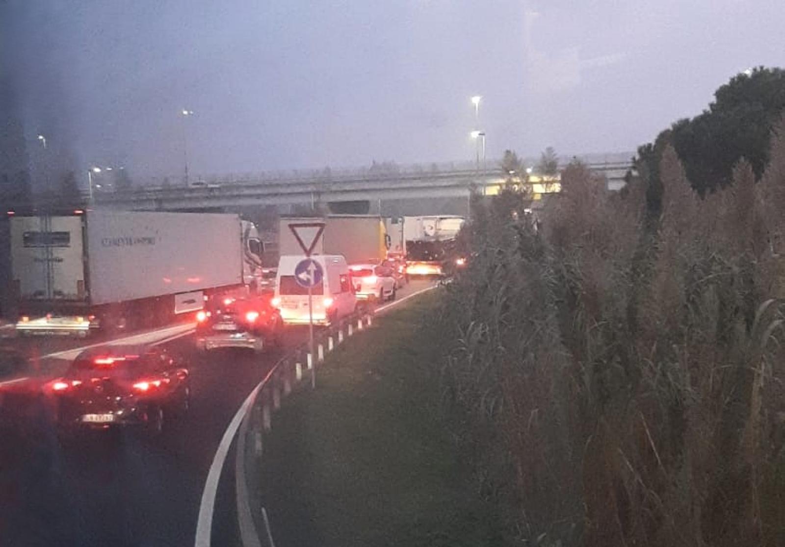 Romea, ancora traffico in tilt