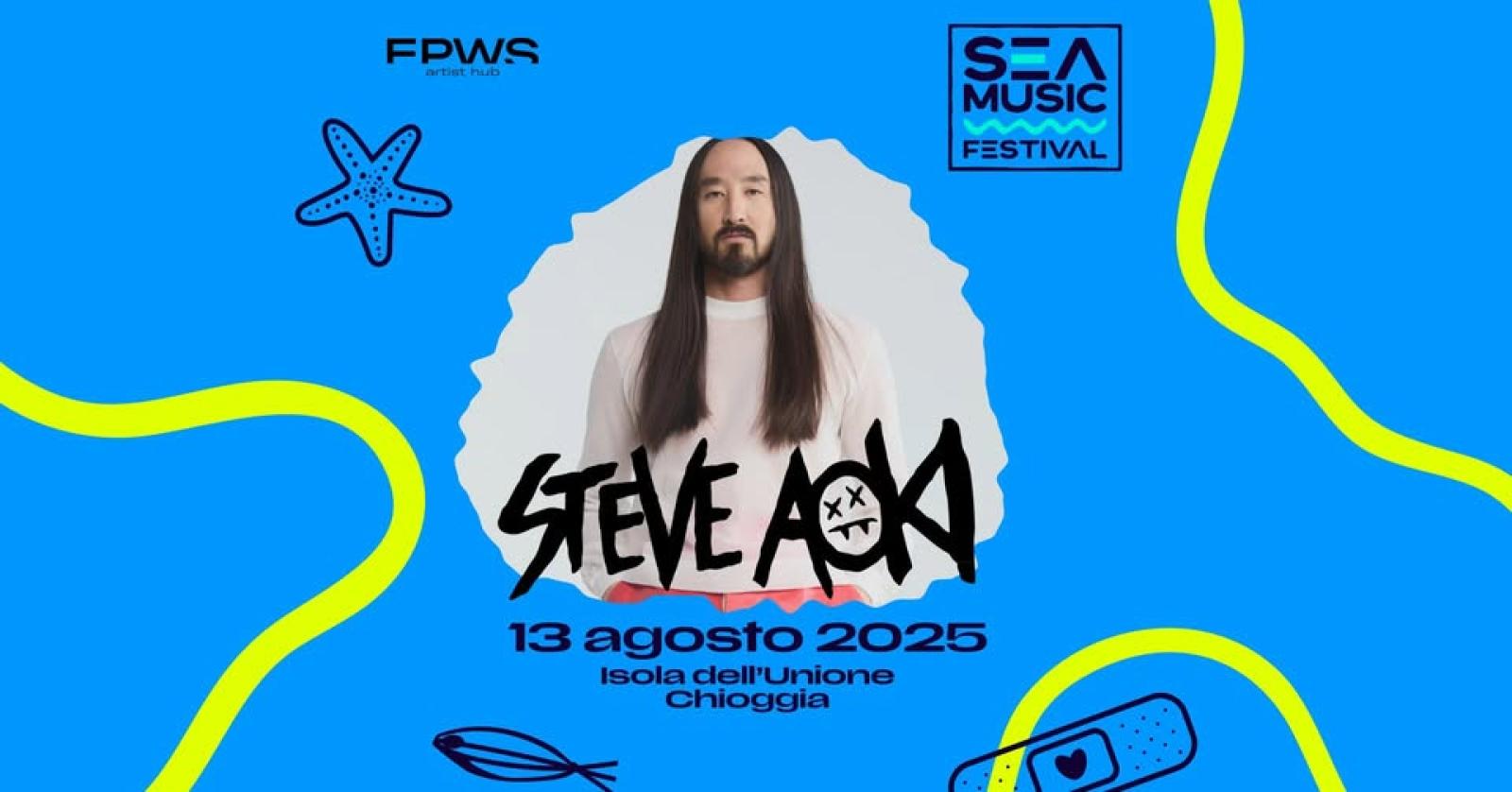 Al Sea Music Festival arriva....Steve Aoki