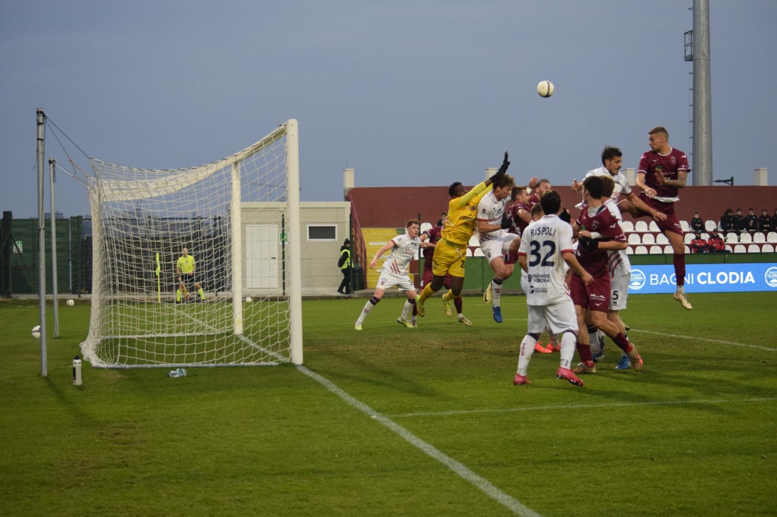 Union Clodiense, non basta il cuore