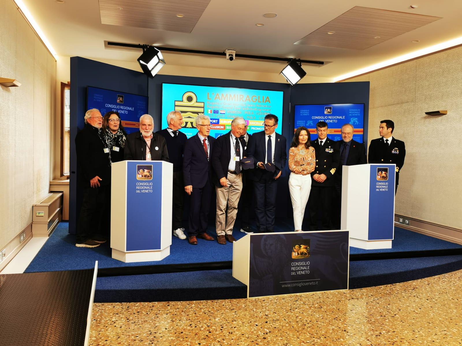 Il Veneto salpa verso l&rsquo;Adriatico